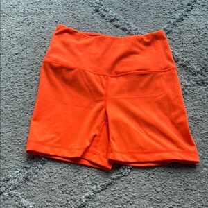 Women's Orange Shorts